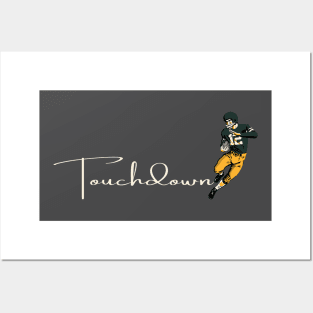 Touchdown Packers! Posters and Art